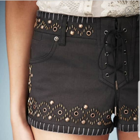 Topshop Pants - NWT Top shop Kate Moss edition women's dressy shorts size 10